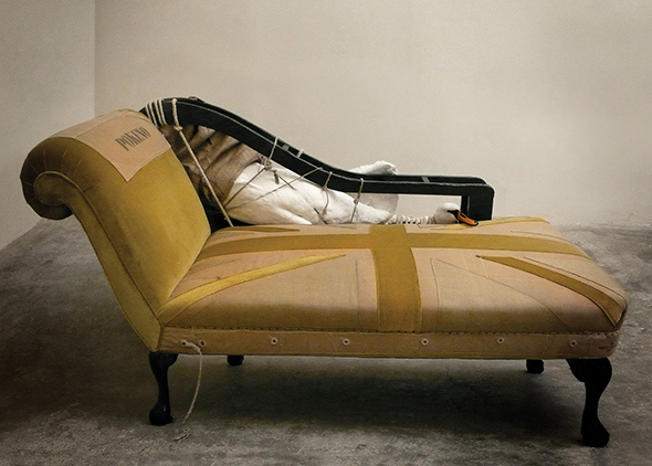 Soldier and Swan chaise